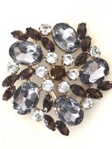 Vintage Rhinestone Brooch Pin in Batavia, Illinois