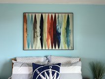 Coastal Surfboard Wall Art – Excellent Condition in Oceanside, California