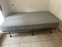 full size mattress with slats from IKEA in Spangdahlem, Germany