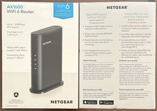 *NEW* Netgear AX1600 WiFi 6 Dual-Band Router in Aurora, Illinois