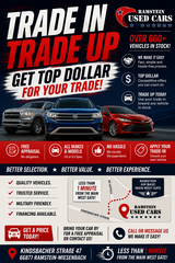 ?? TRADE IN. TRADE UP. GET TOP DOLLAR FOR YOUR VEHICLE! ?? in Ramstein, Germany