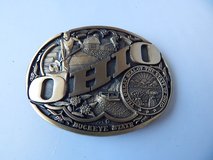 Vintage OHIO "Buckeye State"  Belt Buckle First Edition in Beaufort, South Carolina