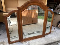 Thomasville Tri-View Dresser Mirror Solid Wood in Kingwood, Texas