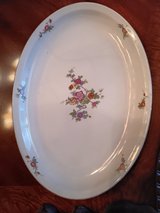 1920s/30s Czechoslovakia fine porcelain floral oval platter in Alamogordo, New Mexico