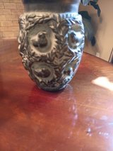 1930s Art Deco Pottery frieze vase in Alamogordo, New Mexico