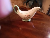 1980s Handpainted ceramic gravy boat in Alamogordo, New Mexico