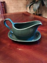 Mervyns Forest Green gravy boat and saucer in Alamogordo, New Mexico