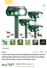 Rodent determent lights in Alamogordo, New Mexico