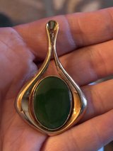 Polished stone for necklace in Alamogordo, New Mexico