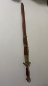 Antique Chinese sword in Okinawa, Japan