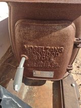 vintage wood burner in 29 Palms, California