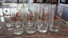 27 Bitburger Bierglässer in Spangdahlem, Germany