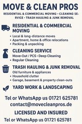 MOVING & CLEANING/TRASH HAULING/YARD WORK in Ramstein, Germany