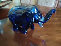 Vintage Tiara Cobalt blue glass covered Elephant Candy Dish in Alamogordo, New Mexico