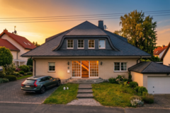 4BR / 2BA detached house garage huge yard fireplace fitted kitchen 10min to Wiesbaden in Wiesbaden, GE