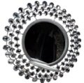 Two Decorative Crystal Accent Wall Mirror Candle Holder Shelf Silver in Camp Lejeune, North Carolina