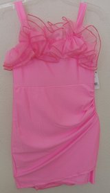 Hot pink teen dress & scarf in Alamogordo, New Mexico