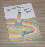 Vintage 1990 Dr Seuss Oh the Places You'll Go Hard Cover Book in Joliet, Illinois