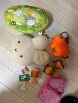 Cushion and toy in Okinawa, Japan