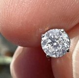 ?? Stunning 14K White Gold Natural Diamond Stud Earrings – 1.00 CTW ? in Hamilton Co., FL, Florida
