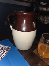 Pottery pitcher in Fort Campbell, Kentucky