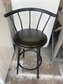 Black barstool in Alamogordo, New Mexico