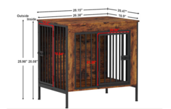 Indoor dog kennel in Fort Leonard Wood, Missouri