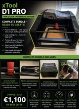 xTool D1 Pro Laser Engraver in Stuttgart, GE