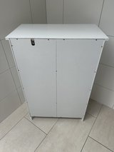 White storage cabinet in Stuttgart, GE