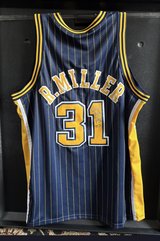 One of a Kind Autographed Reggie Miller Jersey w/ Custom Case in Colorado Springs, Colorado