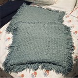 Pottery Barn Pair Chunky Weave Pillow Covers 24x24 in Colorado Springs, Colorado