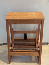 Wooden step stool/ladder in Okinawa, Japan