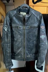 Wilson's Vintage leather jacket in Okinawa, Japan