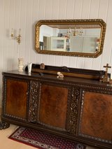 Vintage wooden sideboard in Ramstein, Germany