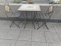 Italian Patio Bistro Wrought Iron and tiles in Stuttgart, GE