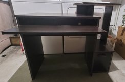 Dark Espresso Corner Computer Desk with Hutch in Saint Petersburg, Florida
