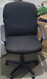 Black Fabric Task Chair with Arms in Saint Petersburg, Florida