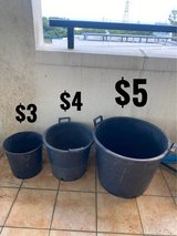 Planters in Okinawa, Japan