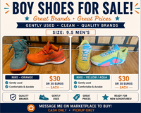 Boy/Men Shoes Gently Worn in Stuttgart, GE