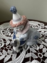 Pierrot with puppy and ball.Pick up near Caton Farm and Ridge Rd in Yorkville, Illinois