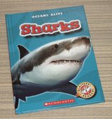 Oceans Alive Sharks Hard Cover Book Scholastic L2 in Joliet, Illinois