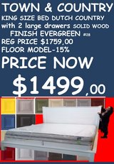 TOWN & COUNTRY SPECIAL SALE BEDS QUEEN & KING in Ramstein, Germany