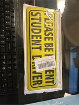 Student Driver car magnet in Joliet, Illinois