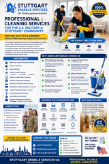 Cleaning Services/Reinigung/Regular Cleaning/Deep Cleaning/House Help/Re-occuring Cleaning/PCSin... in Stuttgart, GE