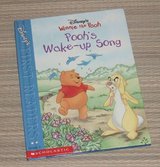 Vintage 2001 Disney's Winnie the Pooh's Wake Up Song Hard Cover Book Scholastic L1 in Bolingbrook, Illinois