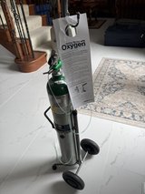 Oxygen Cylinder with Regulator and Full Oxygen $80 in Aurora, Illinois