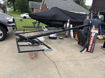 Spaulding basket ball hoop in Fort Campbell, Kentucky