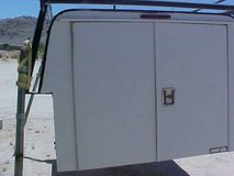 A.R.E. Truck cap with lumber rack and insert in 29 Palms, California