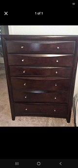 Wood espresso dresser in Vacaville, California