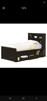 Captain bed w drawers and shelf in Vacaville, California